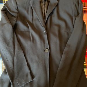 ANN TAYLOR NAVY JACKET